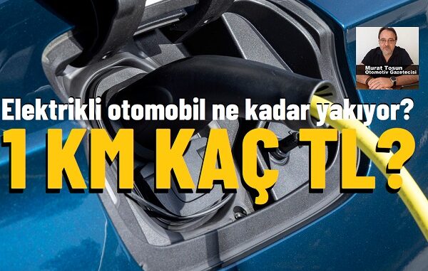 Elektrikli Araba tüketim sonuçları.