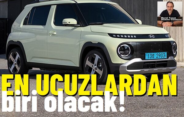 Hyundai Inster fiyat listesi.