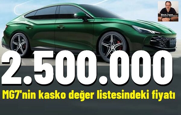 MG7 Fiyat Listesi 2025.