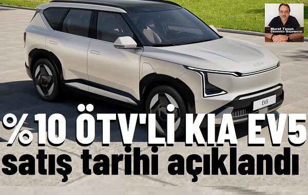 KIA EV5 Fiyat Listesi
