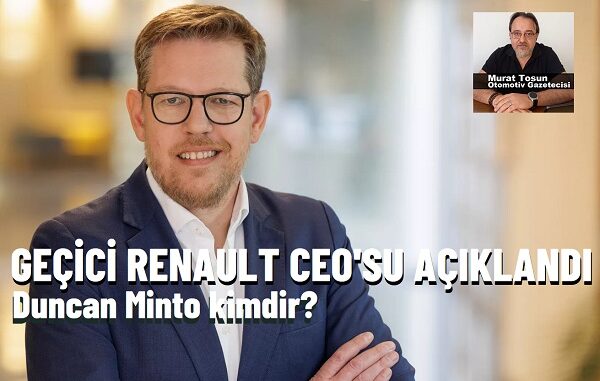 Renault Group CEO Minto.