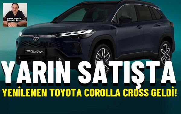 Yeni Toyota Corolla Cross 2025.