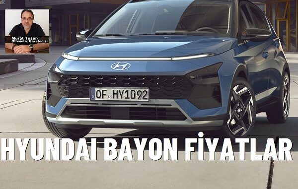 Hyundai Bayon Ağustos 2025.