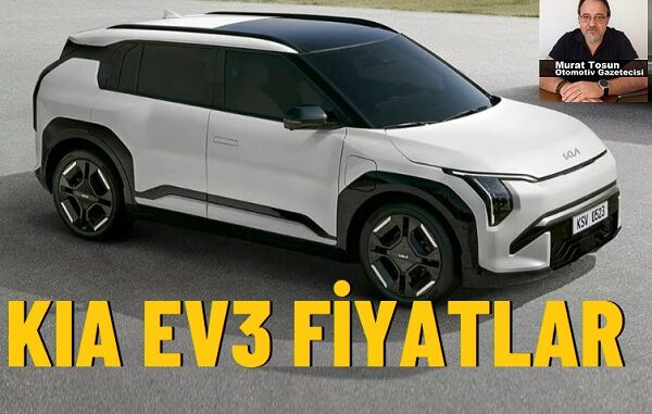 Kia EV3 Ağustos 2025.