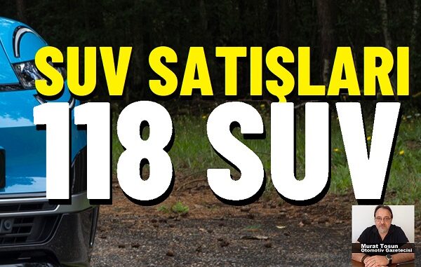 SUV Satışları 2025 ODMD.