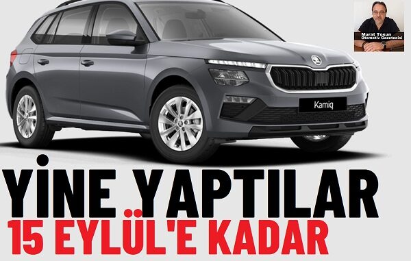 Skoda Kampanya Eylül 2025.