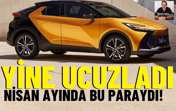 Toyota CHR indirim Eylül