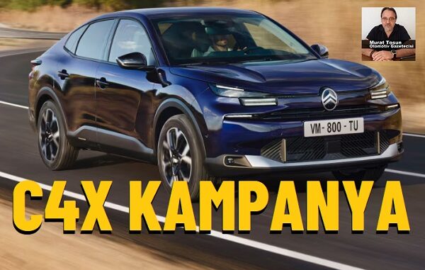 Citroen C4X Kampanyalı Fiyatlar 2025.