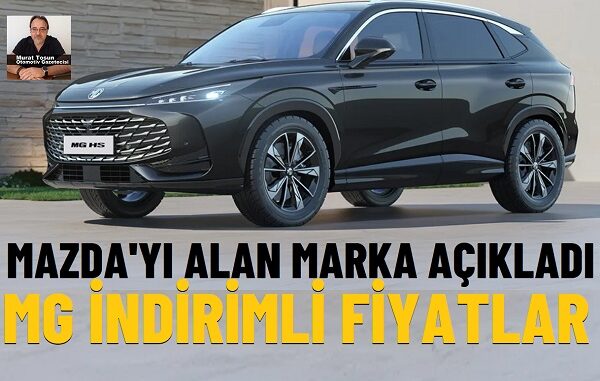 MG Fiyat Listesi Ekim 2025