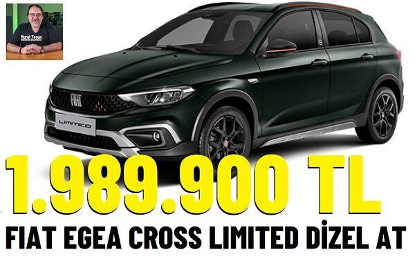 Fiat Egea Cross fiyat listesi 2026