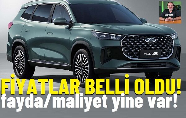 Chery Fiyat Listesi Eylül 2026